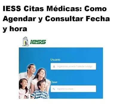 Como sacar turnos o citas Médicas en el IESS Ecuador?