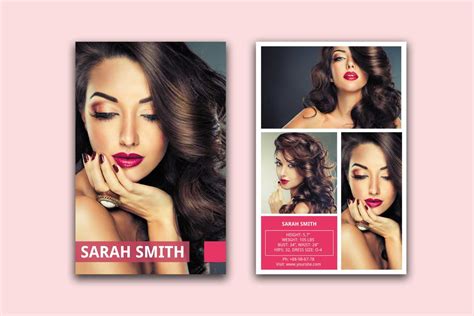 Comp Card Model Clipart Images Gallery For Free Download Within Model Comp Card Template Free