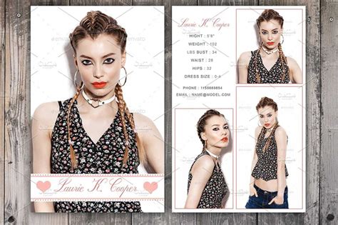 Comp Card Template Download