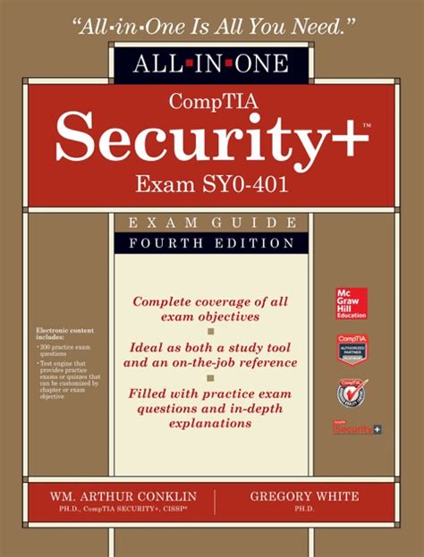 Read Online Comptia Security Exam Guide Exam Sy0401 By William Arthur Conklin