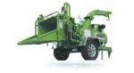 Compact 12-inch drum chipper