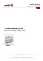 Compact ventilation units Series SupraBox COMFORT