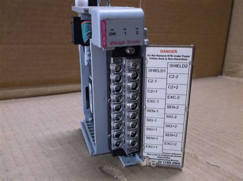 CompactLogix - HI 1769-WS and 2WS - PLC Weighing Modules