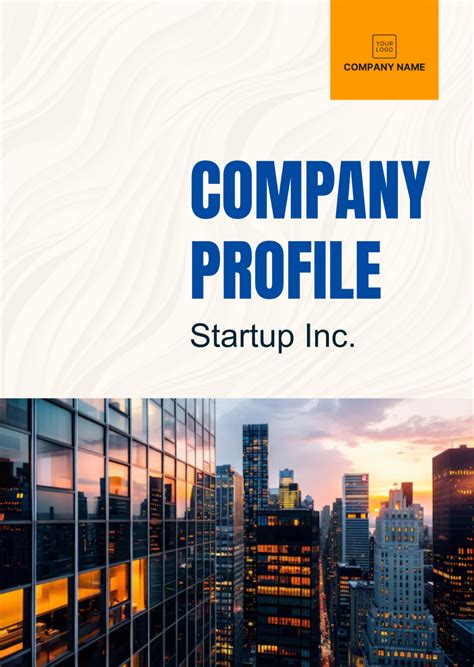 Company Profile Template Free Download Graphics Webmaster Tips