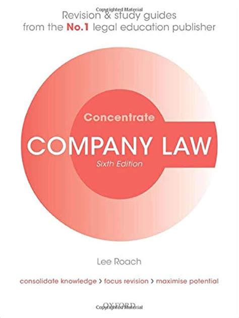 Company law concentrate law revision and study guide. - Manual solution of principle of econometrics 4th.