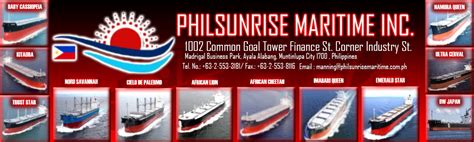 Company overview of PHILSUNRISE MARITIME, INC.