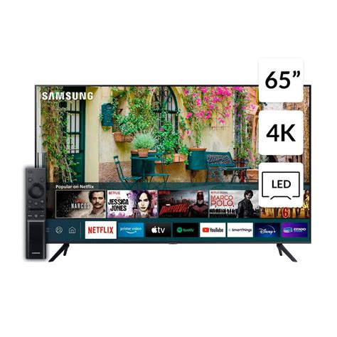 Compara: Televisor CRYSTAL 4K 65" UN65AU7000GXPE (2024)