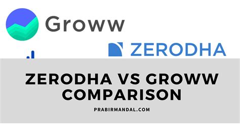 Compare Zerodha Vs Groww - apkcara.com