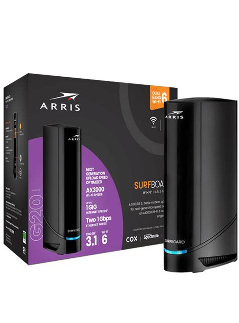 Compare arris modems.  Shop Staples for Modems. 1 Cable Modem with AX3000 Wi-Fi, ...