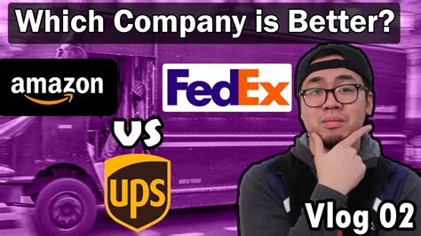 Compare working at Amazon.com vs FedEx Ground