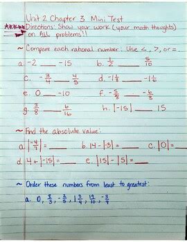 Comparing Bits And Pieces Answers