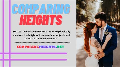 Compare your height or the height of others with different objects or people using this online visualizer. Enter the heights in cm or inches and see the difference in 3D or 2D mode. .
