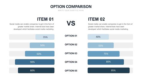 Comparison Slide Templates