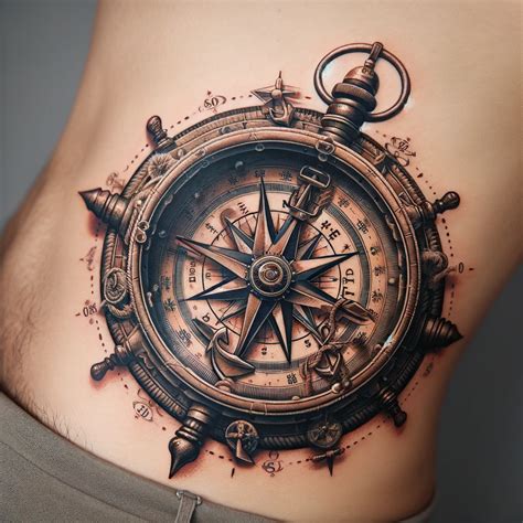 Compass Tattoo Design: A Timeless Guide to Finding Your Way