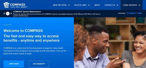 myCOMPASS PA is a mobile app for people living in Pennsylvania who have applied for or receive state benefits. With this mobile app, you can: Look up your benefits wherever you are, at any time. Review any information you receive..
