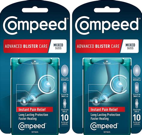 Compeed Advanced Blister Care 10 Count Mixed Sizes …