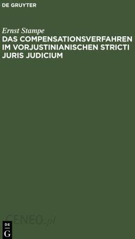 Compensationsverfahren im vorjustinianischen stricti juris judicium. - A concise guide to orthopaedic and musculoskeletal impairment ratings.