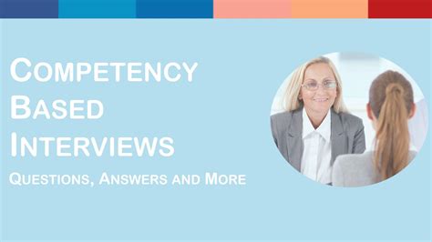 Competency Based Interview Questions And Answers For Sales Job