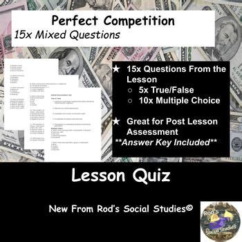 Competition Answer Guided Perfect Key