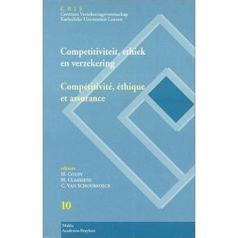 Competitiviteit, ethiek en verzekering competivite, ethique et assurance. - Manual for challenge paper drill eh3.
