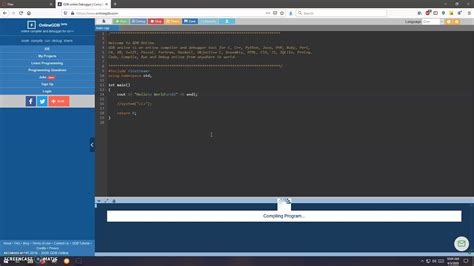 Compile cpp online. Run your Hello World C++ program locally using the Terminal, Command Prompt, or Visual Studio Code. 