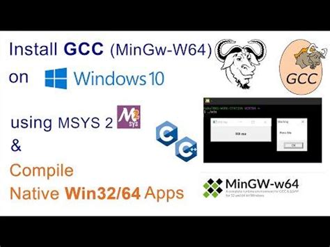 Compile for windows using mingw-w64 and autotools