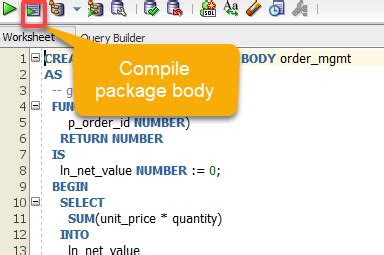 Compile package body in sqlplus.  Jul 23, 2025 · How to Compile a Package Body i...