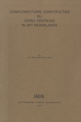 Complementaire constructies bij verba sentiendi in het nederlands. - Espionagem e contra-espionagem numa guerra peninsular, 1640-1668.