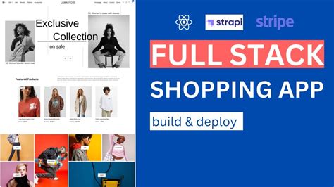 Complete E-Commerce App with React, Strapi, Stripe - YouTube