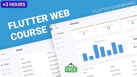 Complete Flutter Web Course 2021 Building a Flutter Web Dashboard