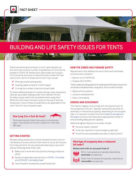 Complete Guide to NFPA 701 Tent: A Comprehensive Safety Guide for Temporary Structures