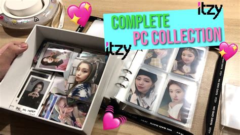 Complete ITZY Photocard Collection Organizing - YouTube