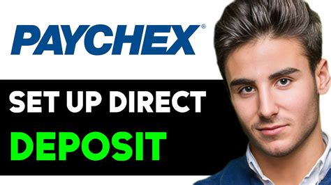 Complete Paychex Direct Deposit Form YouTube