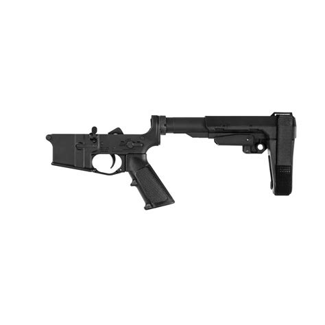 Complete ambi lower.  The complete kit provides serialized lower receiver with ambidextrou...