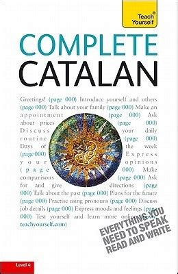 Complete catalan a teach yourself guide by anna poch gasau. - Holden isuzu rodeo ra tfr tfs 2003 2008 factory repair manual.