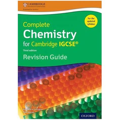 Complete chemistry for cambridge igcse revision guide. - Økonometrisk analyse av lagertilpasningen i norske industrisektorer.