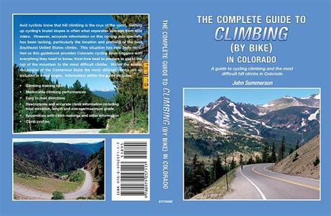Complete guide to climbing by bike in colorado. - Wheel horse 312 8 speed manual.