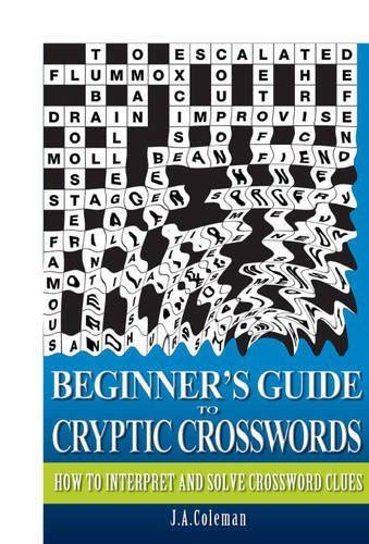 Complete guide to cryptic crosswords e. - Englische lautlehre nach james elphinston (1765, 1787, 1790).