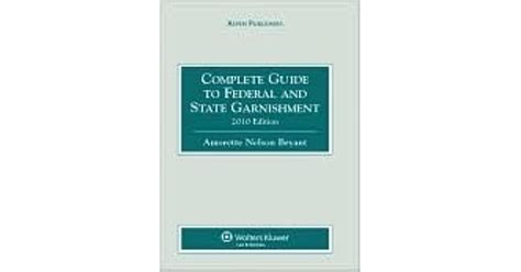 Complete guide to federal state garnishment. - Harman kardon tre trenta manuale di servizio.