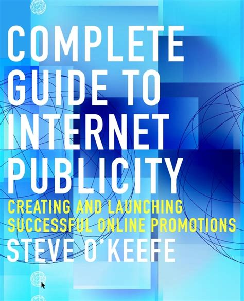 Complete guide to internet publicity creating and launching successful online campaigns. - Vista leccion 9 lab manual answers.