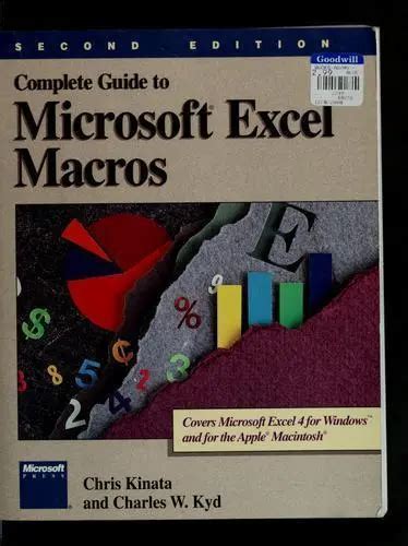 Complete guide to microsoft excel macros. - Tappi guida per lo studio dell'alfabetizzazione matematica 2015.