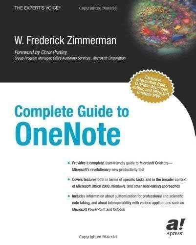 Complete guide to onenote 1st edition by w frederick zimmerman 2003 paperback. - Victory motorcycle touring cruiser service repair manual.