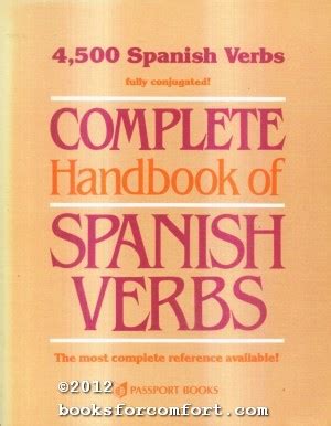 Complete handbook of spanish verbs 1st edition. - The theater and its double by antonin artaud summary study guide.