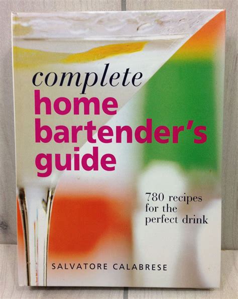 Complete home bartenders guide 780 recipes for the perfect drink. - Integra auto zur manuellen umwandlung verdrahtung.