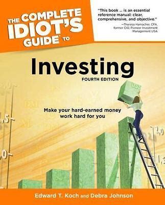 Complete idiot 39 s guide to investing. - Lukrative werbegeschäft mit sport und fitness.