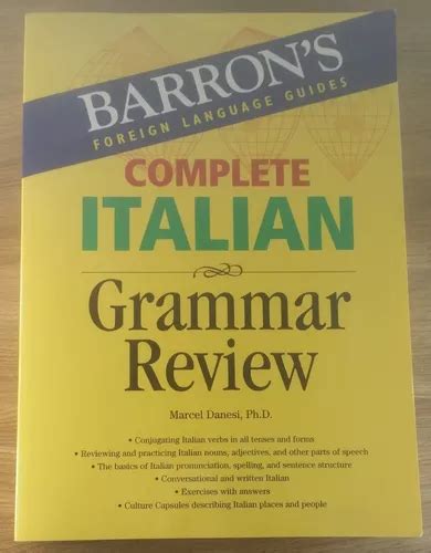 Complete italian grammar review barrons foreign language guides. - La filosofia del linguaggio nella patristica e nella scolastica.