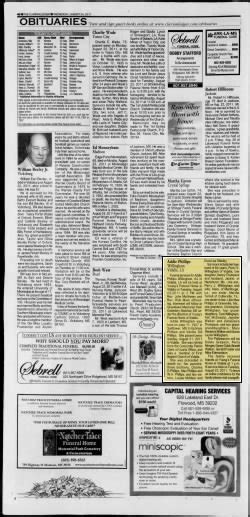 Complete listing of the clarion ledger obits today. Things To Know About Complete listing of the clarion ledger obits today. 