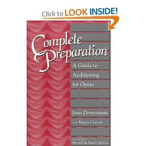 Complete preparation a guide to auditioning for opera. - Perspectives de l'exercice de la profession d'infirmière.