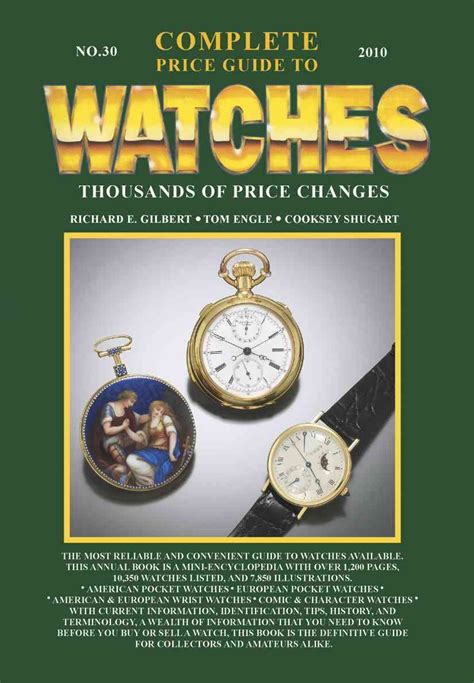 Complete price guide to watches 30st thirty first edition text only. - Us army technical manual tm 5 3820 233 12 1.