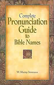 Complete pronunciation guide to bible names. - Dorf und stadt. ihre beziehungen vom mittelalter bis zur gegenwart..